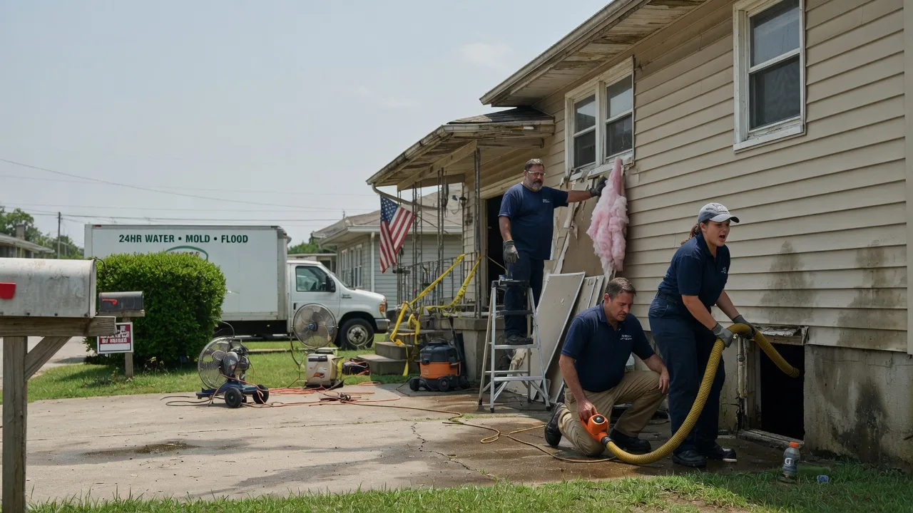 Water Damage Repair in Sturkie, AR near me